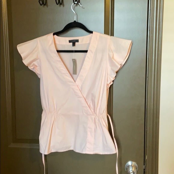 J. Crew Tops - Adorable light pink top from J. Crew! Size 2